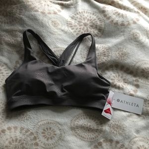 Athletra strappy sports bra
